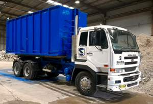 Scrap Metal Collection Truck