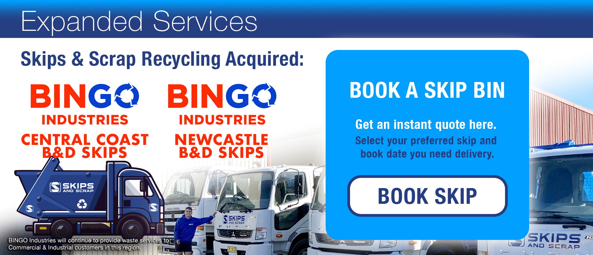 Cheap skip bins