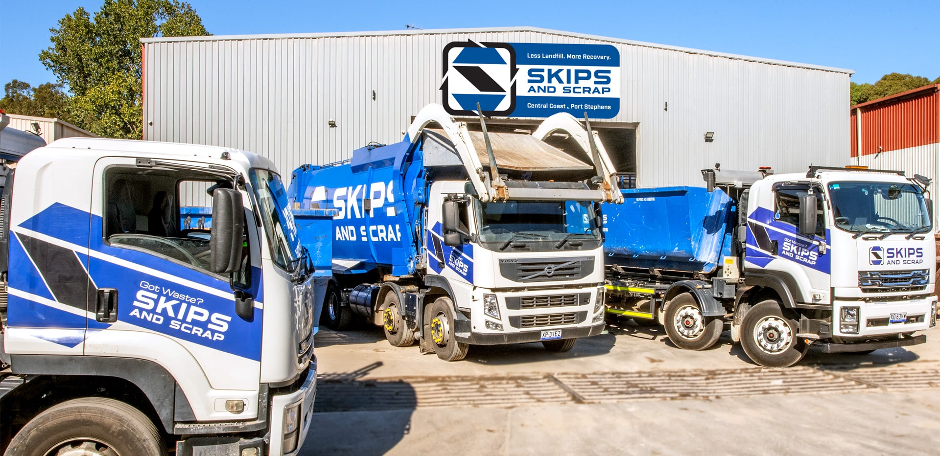 3-out-front-203-new-logo Skips and Scrap Newcastle, Central Coast, Lake Macquarie, Hunter Valley and Port Stephens